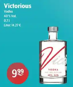 Getränke Hoffmann Victorious Vodka Angebot
