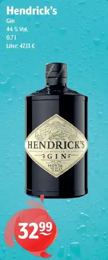 Getränke Hoffmann Hendrick's Gin Angebot