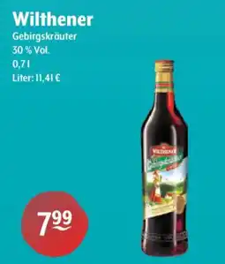 Getränke Hoffmann Wilthener Gebirgskräuter Angebot