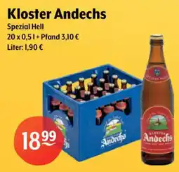 Getränke Hoffmann Kloster Andechs Spezial Hell Angebot