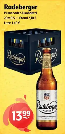 Getränke Hoffmann Radeberger Pilsner Angebot
