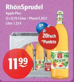 Getränke Hoffmann RhönSprudel Apple Plus Angebot
