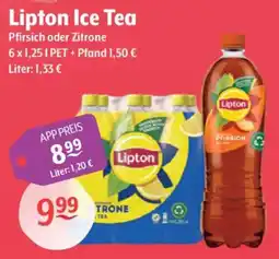 Getränke Hoffmann Lipton Ice Tea Pfirsich Angebot