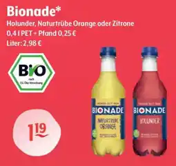 Getränke Hoffmann Bionade Holunder Angebot
