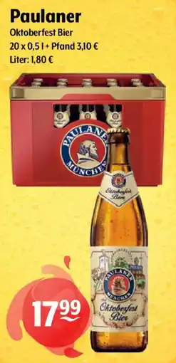 Getränke Hoffmann Paulaner Oktoberfest Bier Angebot