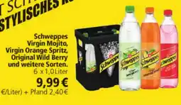 Lösch Depot Schweppes Virgin Mojito, Virgin Orange Spritz, Original Wild Berry Angebot