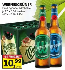 Lösch Depot Wernesgrüner Pils Legende, Alkoholfrei Angebot