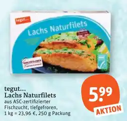 tegut tegut... Lachs Naturfilets Angebot