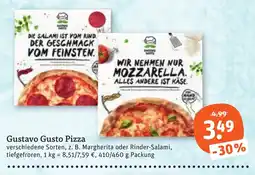 tegut Gustavo Gusto Pizza Angebot