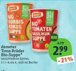 tegut demeter Tress Brüder Bio-Suppe Angebot