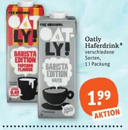 tegut Oatly Haferdrink Angebot