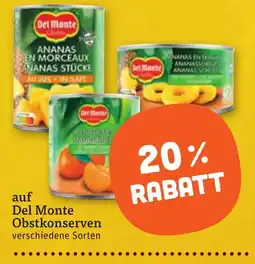 tegut Del Monte Obstkonseren Angebot