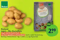 tegut Bioland Bio-Kartoffeln Angebot