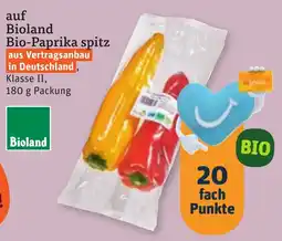 tegut Bioland Bio-Paprika spitz Angebot