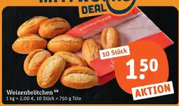 tegut Weizenbrötchen Angebot