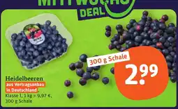 tegut Heidelbeeren Angebot