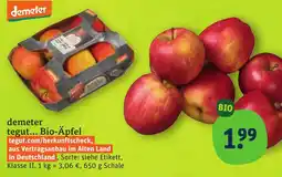 tegut demeter Bio-Äpfel Angebot