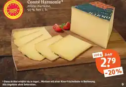 tegut Comté Harmonie Angebot