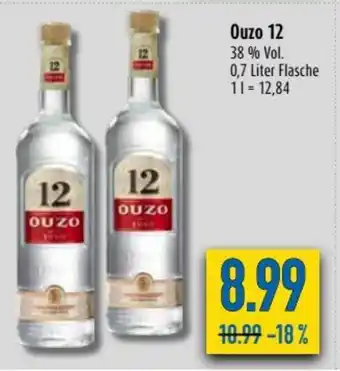 diska Ouzo 12 700ml Angebot