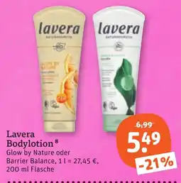 tegut Lavera Bodylotion Angebot