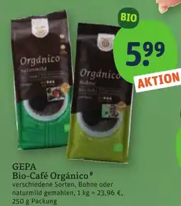 tegut GEPA Bio-Café Orgánico Angebot