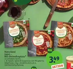 tegut Naturland Bio-Steinofenpizza Angebot