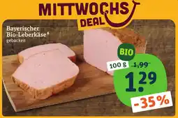 tegut Bayerischer Bio-Leberkäse Angebot