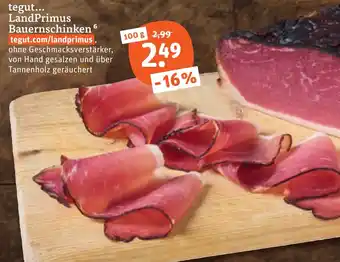 tegut LandPrimus Bauernschinken Angebot