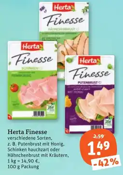 tegut Herta Finesse Angebot