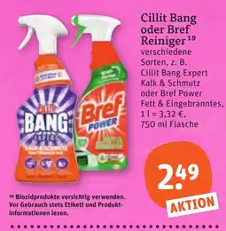 tegut Cillit Bang oder Bref Reiniger Angebot