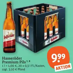 tegut Hasseröder Premium Pils Angebot