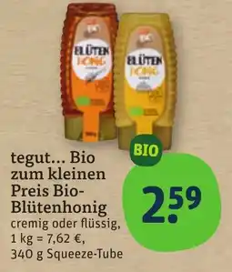 tegut tegut... Bio Blütenhonig Angebot