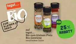 tegut tegut... Bio-Gewürze Angebot
