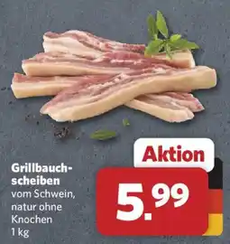 Combi Grillbauchscheiben vom Schwein, natur ohne Knochen Angebot