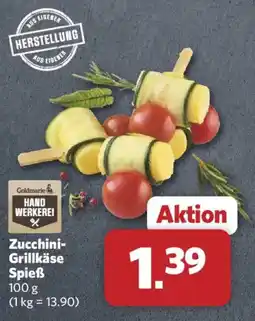 Combi Goldmarie Zucchini-Grillkäse Spieß Angebot