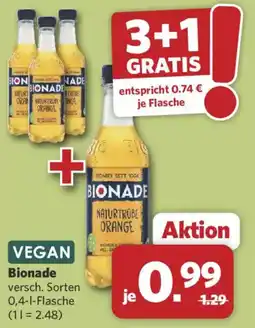 Combi Bionade Naturtrübe Orange Angebot