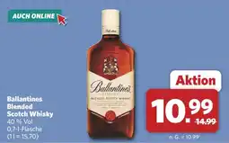 Combi Ballantines Blended Scotch Whisky Angebot