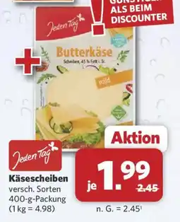 Combi Jeden Tag Butterkäse Angebot