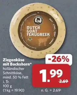 Combi Dutch Goat Fenugreek Ziegenkäse mit Bockshorn Angebot