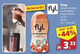 Combi fyl EISTEE PFIRSICH Zuckefreier Sirup Angebot