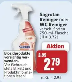 Combi Sagrotan Reiniger oder WC Reiniger Angebot