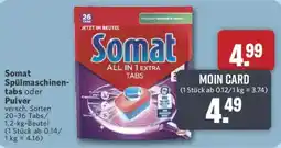 Combi Somat Spülmachinetabs oder Pulver Angebot