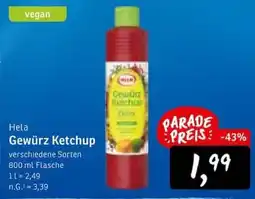 KONSUM Hela Gewürz Ketchup Angebot