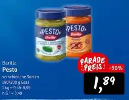 KONSUM Barilla Pesto Angebot