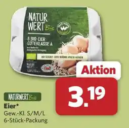 Combi NATURWERT Bio Eier* Angebot
