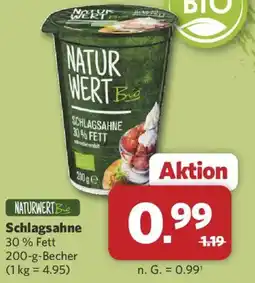 Combi Naturwert Bio Schlagsahne Angebot