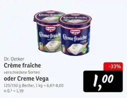 KONSUM Dr. Oetker Crème fraîche Angebot