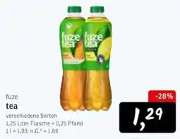 KONSUM fuze tea Angebot