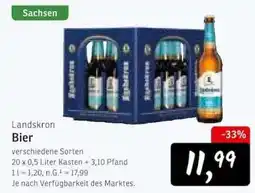 KONSUM Landskron Bier Angebot