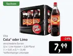 KONSUM Vita Cola oder Limo Angebot